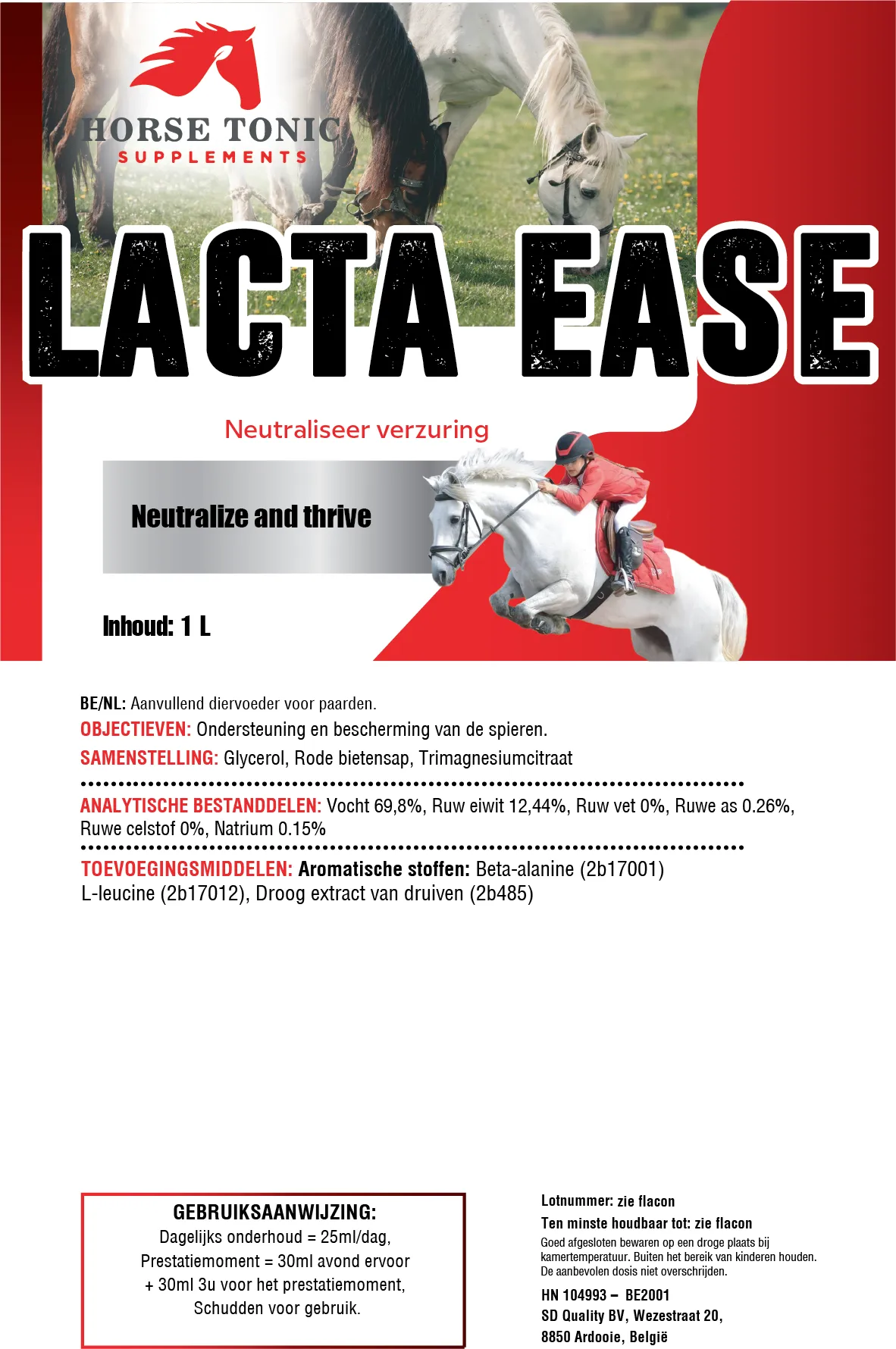 Lacta Ease etiket