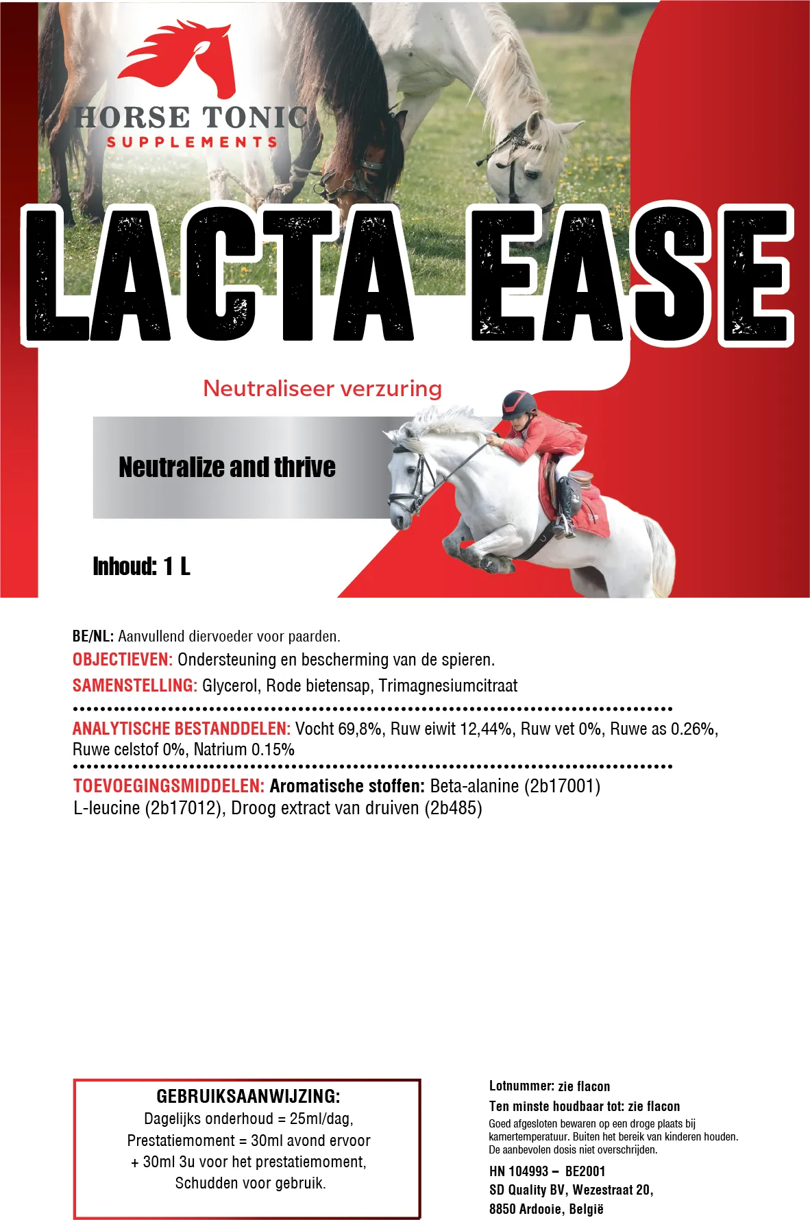Lacta Ease for horses